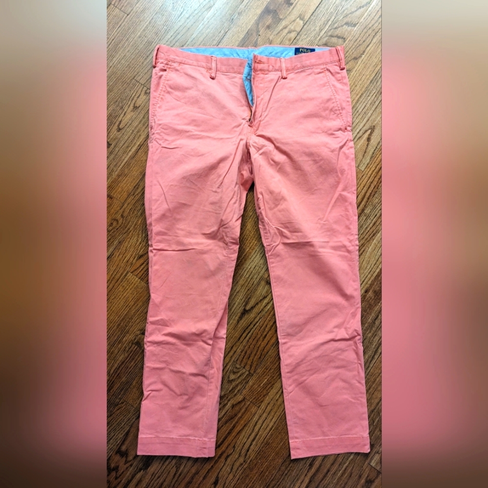 Ralph Lauren Salmon Stretch Polo Chino 36 x 30
